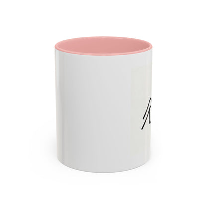 Growth Chart Accent Coffee Mug – Minimalist Rising Trend Design (11/15oz)