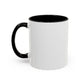 Growth Chart Accent Coffee Mug – Minimalist Rising Trend Design (11/15oz)