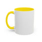 Growth Chart Accent Coffee Mug – Minimalist Rising Trend Design (11/15oz)