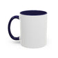 Growth Chart Accent Coffee Mug – Minimalist Rising Trend Design (11/15oz)