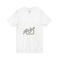 Trading Discipline V-Neck Tee — "In trading, discipline turns hope into strategy"