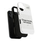 Phone Case — "Chase trends, not losses." Minimalist Finance Quote